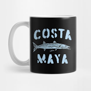 Costa Maya, Mexico, Great Barracuda Mug